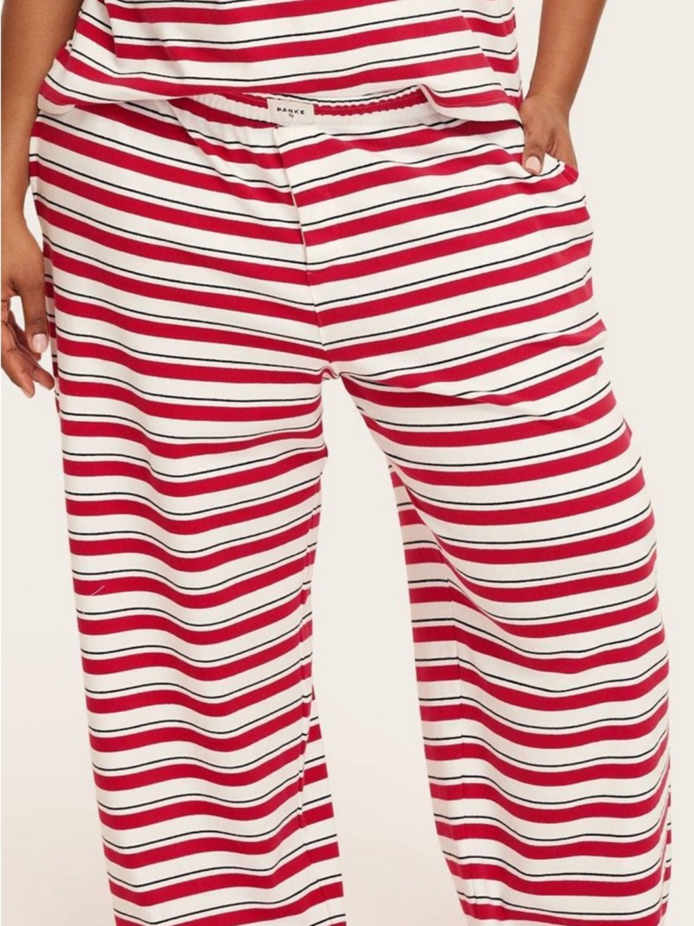 Parke x TARGET striped pants